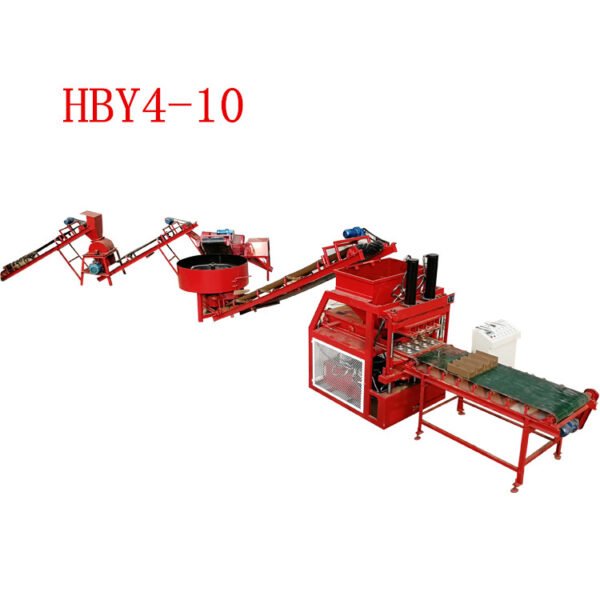 Fully Automatic Type QTS4-10 Clay Moulding Making Machine