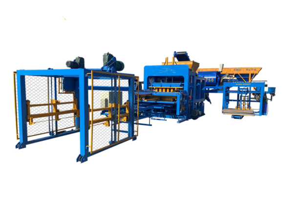Fully Automatic Type QT12-15 Concrete Hollow Block Making Machine