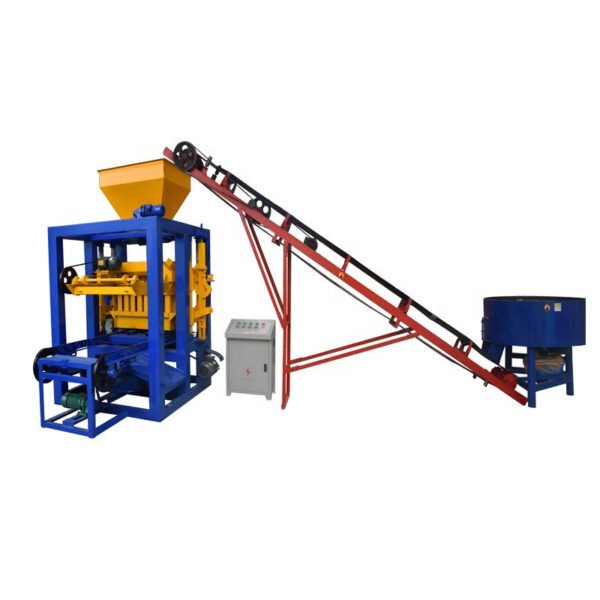 Simple Semi Automatic QT40-1 Moulding Hollow Block Making Machine - Image 3