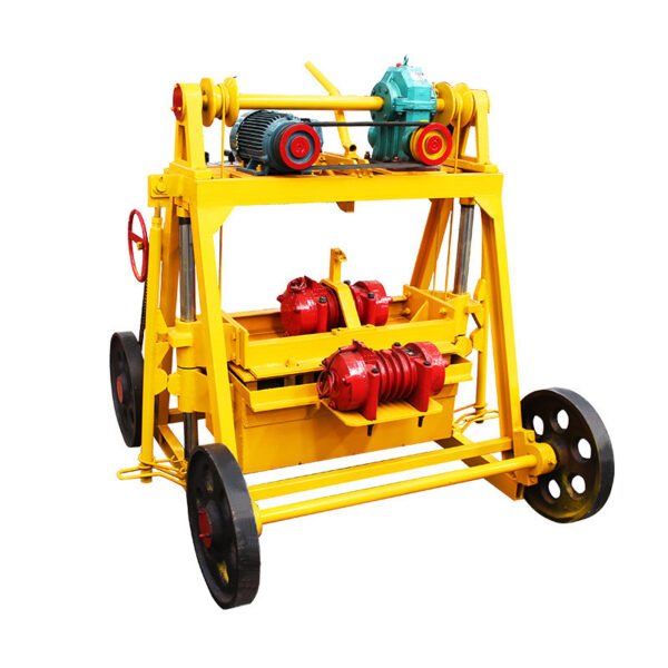Mobile Type QT40-3B Hollow Block Making Machine - Image 2