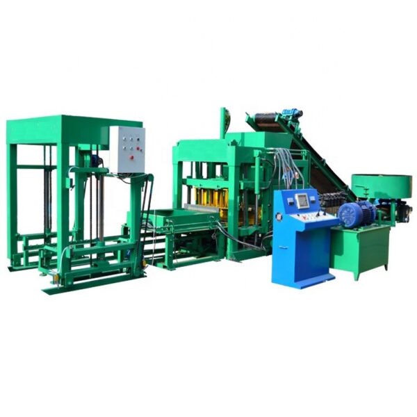 Simple Fully Autoamatic Type QT4-18 Concrete Block Making Machine - Image 4