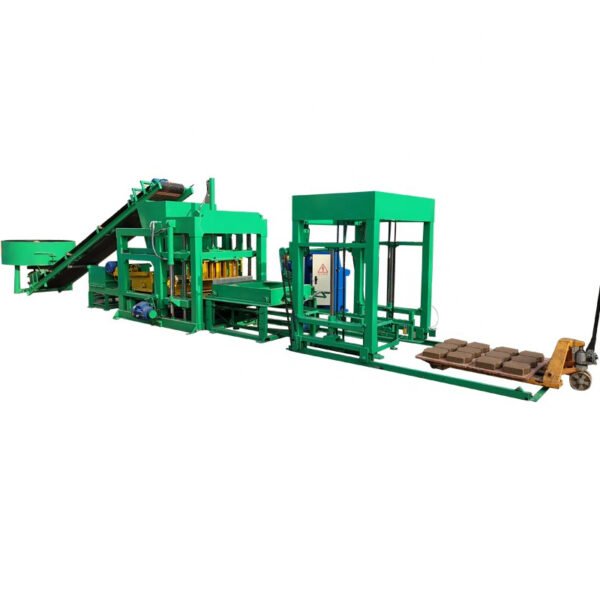 Simple Fully Autoamatic Type QT4-18 Concrete Block Making Machine